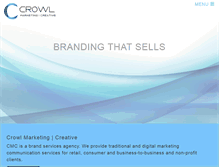 Tablet Screenshot of crowlinc.com